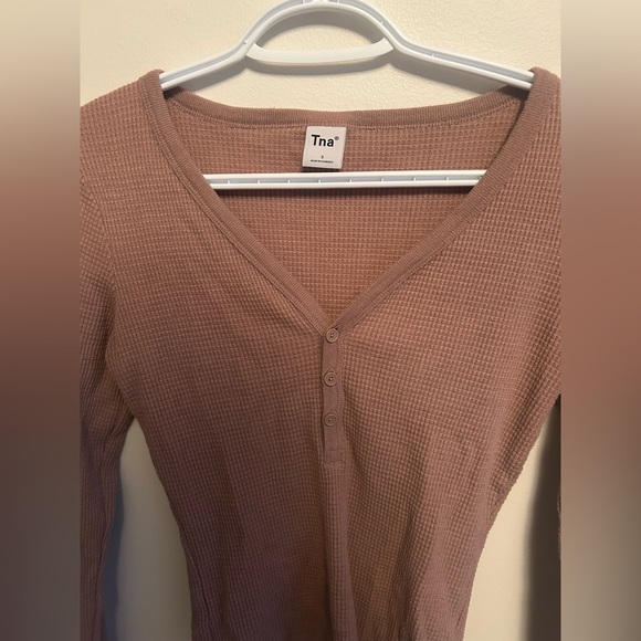 TNA Waffle Knit Longsleeve - Picture 2 of 4